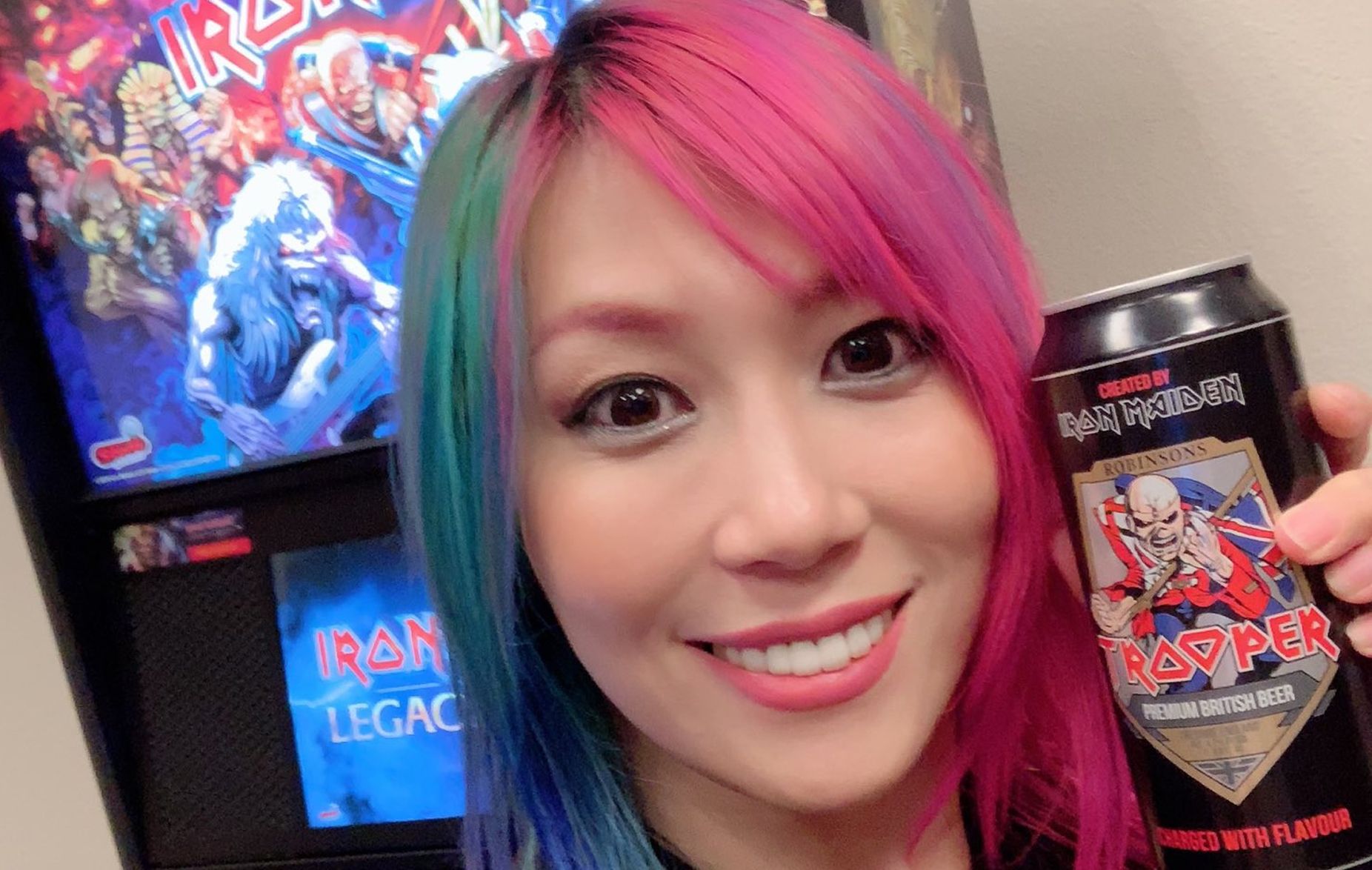 WWE Superstar Asuka reveals her love for British rock bands like Led Zeppelin, Iron Maiden and King Crimson. Find out which iconic metal anthem she would use for her entrance theme while on tour in the United Kingdom.
