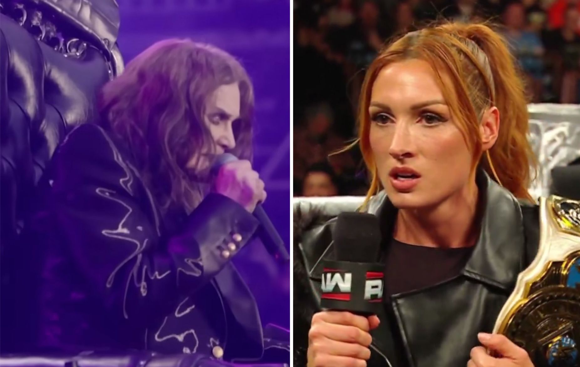On Raw, Becky Lynch used Ozzy Osbourne's tragic death in a shocking promo to set up her WWE title defense against Nikki Bella at Clash in Paris. 