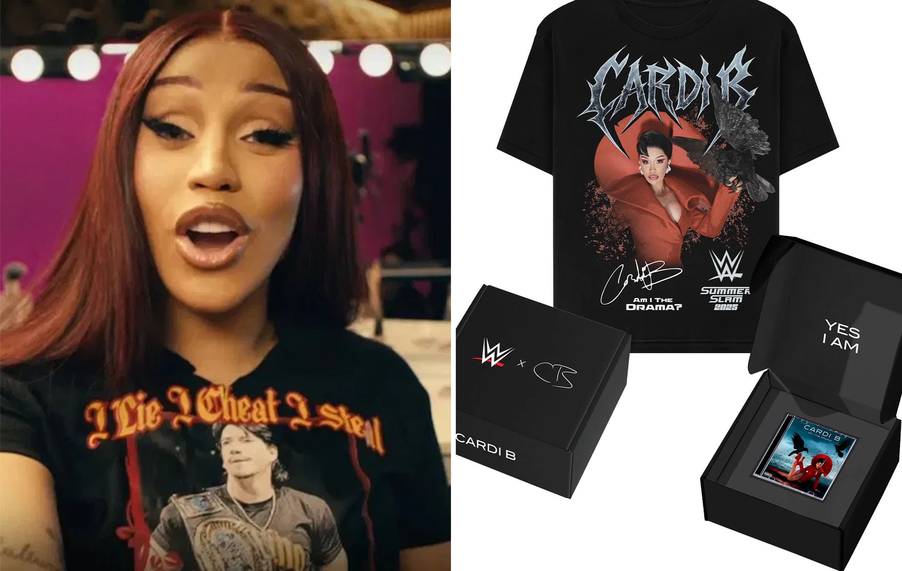 Cardi B & WWE Team Up for 