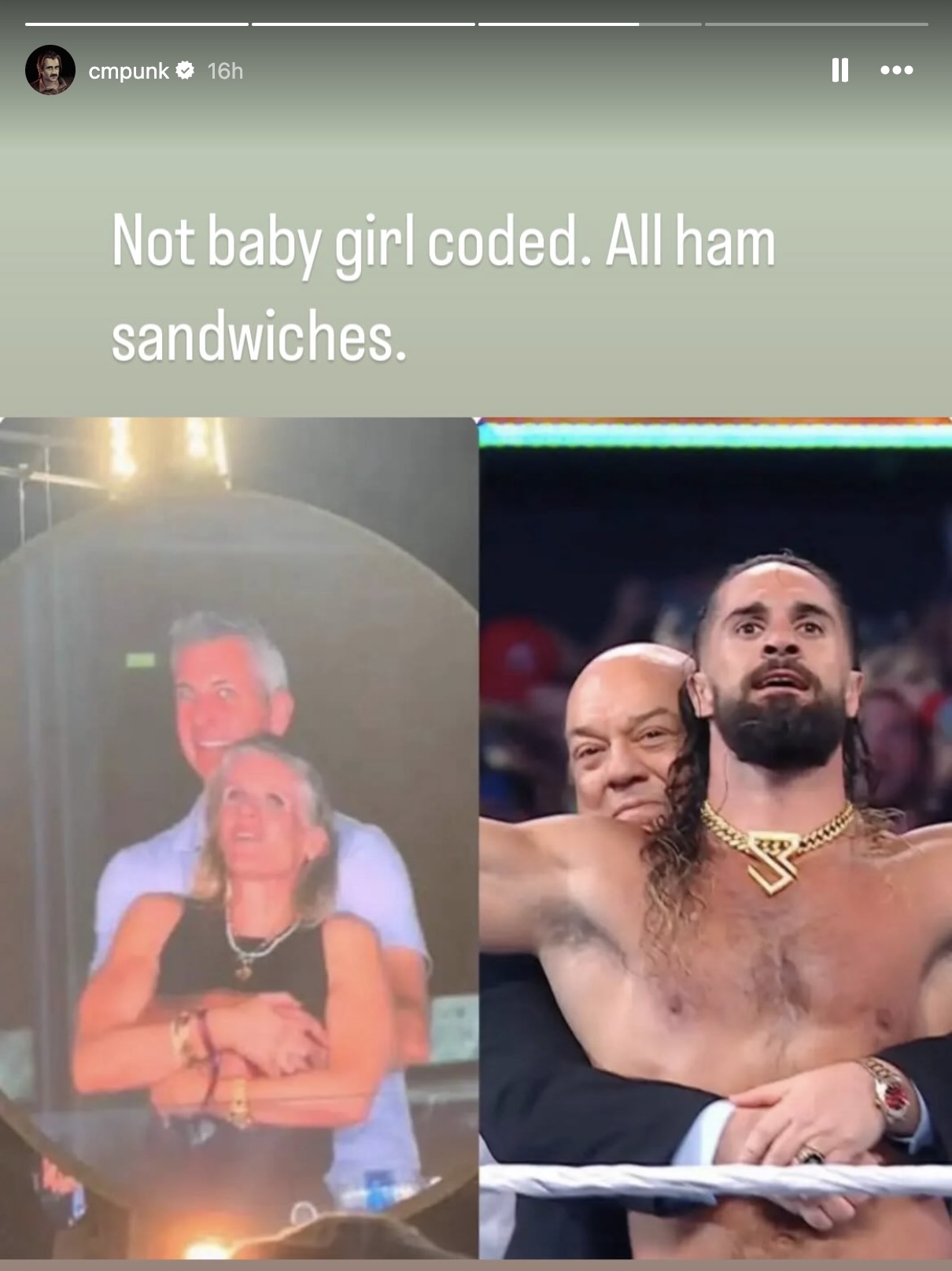 Seth Rollins and Paul Heyman are not babygirl