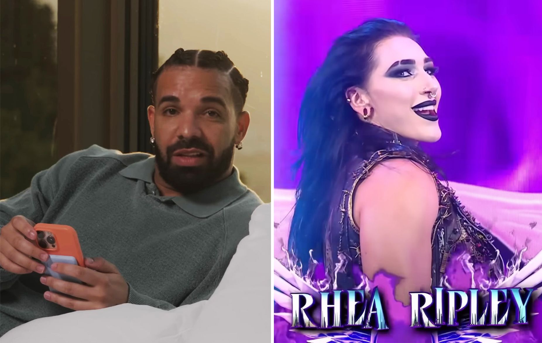 Global music superstar Drake makes a surprising admission, calling WWE Superstar Rhea Ripley his 
