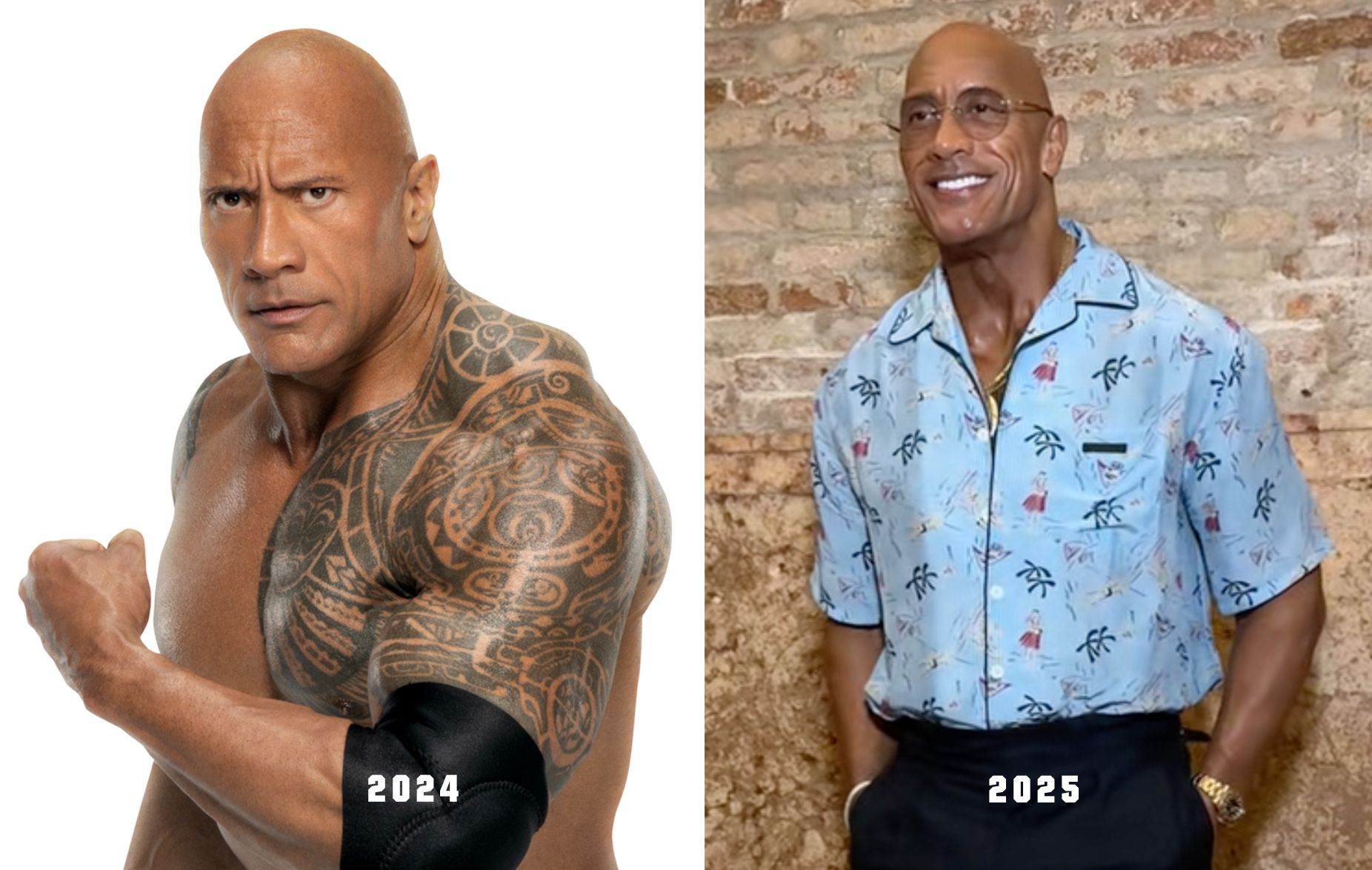 The Rock has lost significant weight