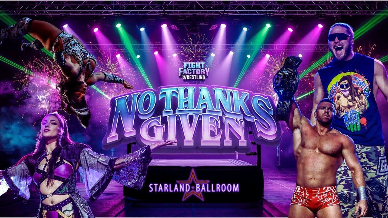 Watch Fight Factory ‘No Thanks Given’ Free: Tag Team Title Chaos & Championship Bouts