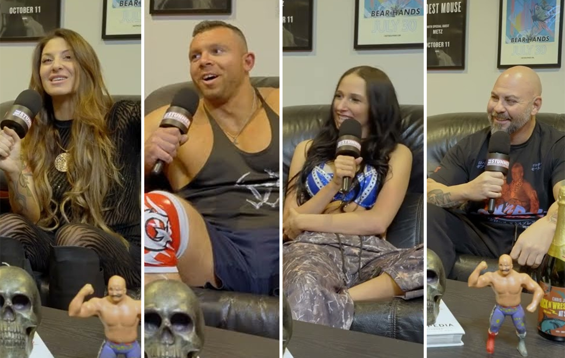 Shawn Donovan, Vicky Venudo, Emily Jay & Steve Gibki Talk Music & Wrestling at Starland Ballroom